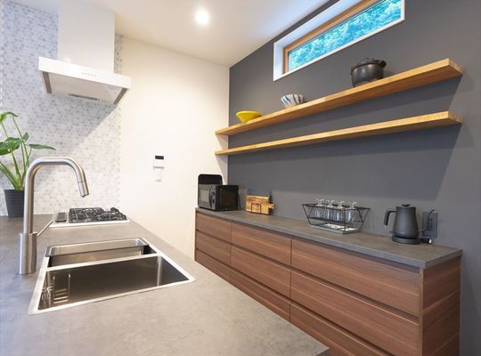 広々したキッチン