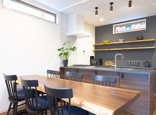 広々したキッチン