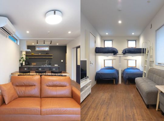 4 and 6 bed rooms